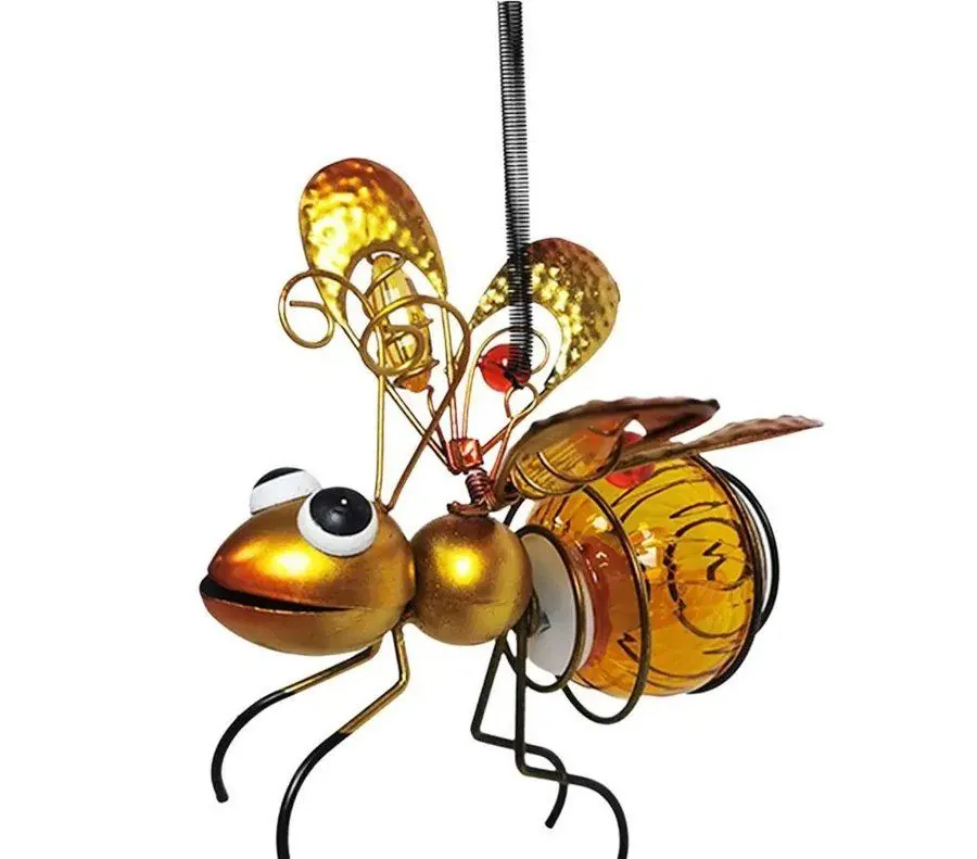 Solar Bee Hanging Garden Ornament